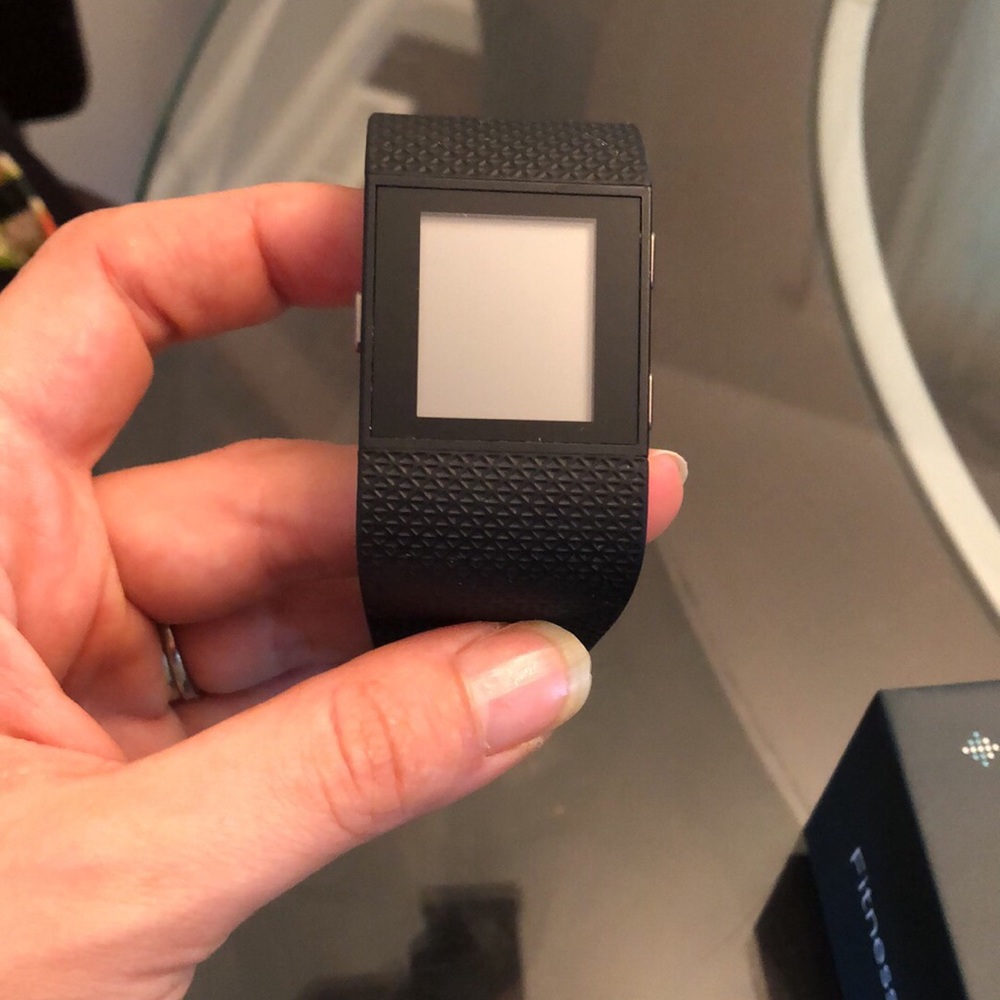 Fitbit Surge size small.